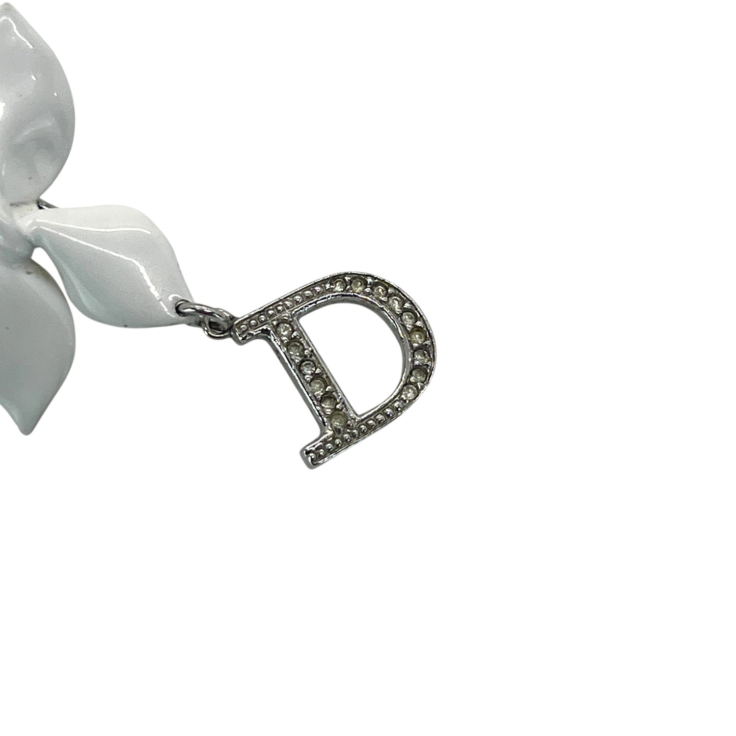 Dior Vintage Flower Earrings