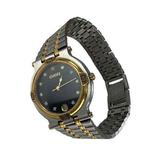 Gucci Vintage Diamond Bezel Watch