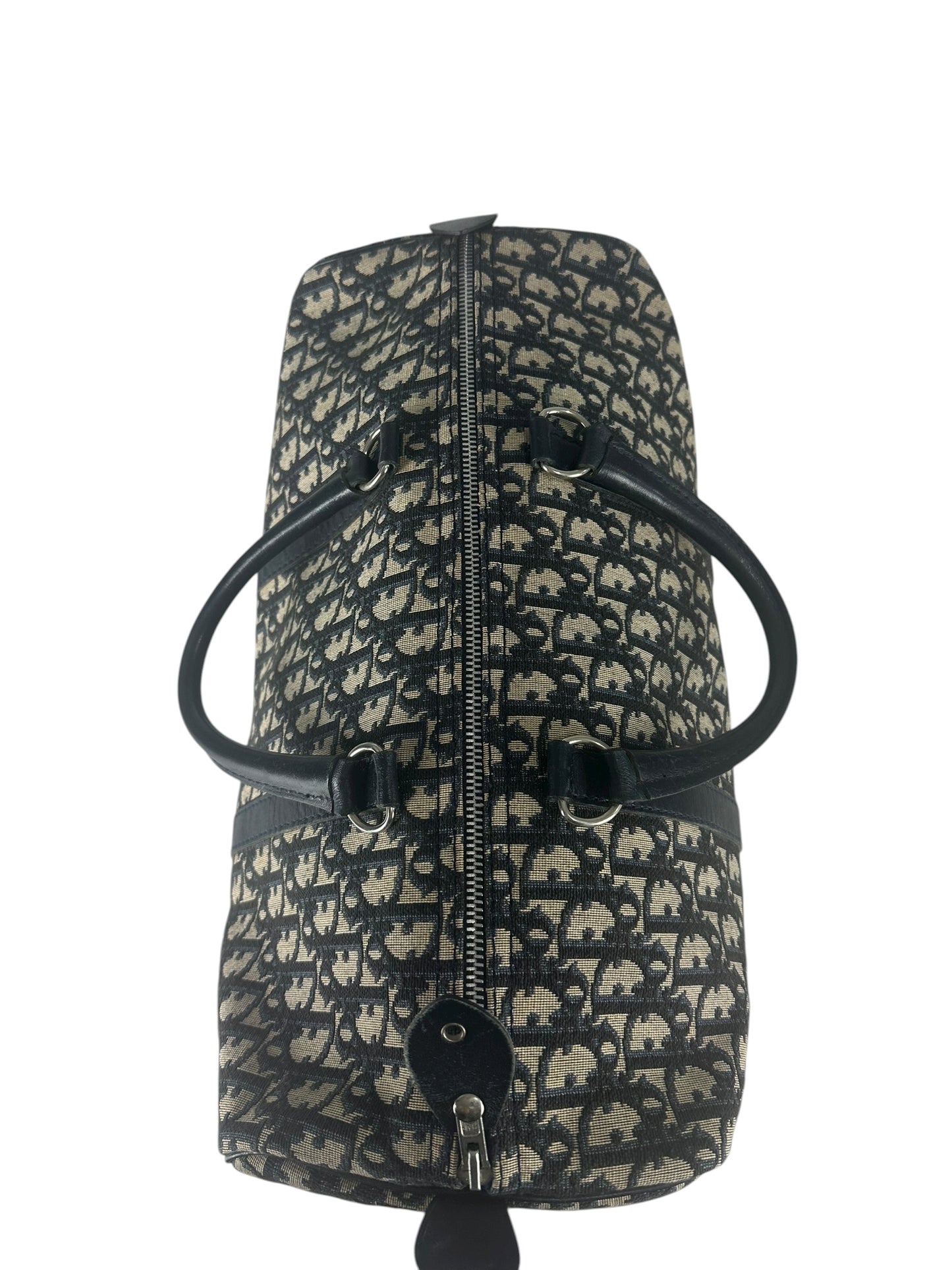 Dior Vintage Monogram Trotter Boston Bag