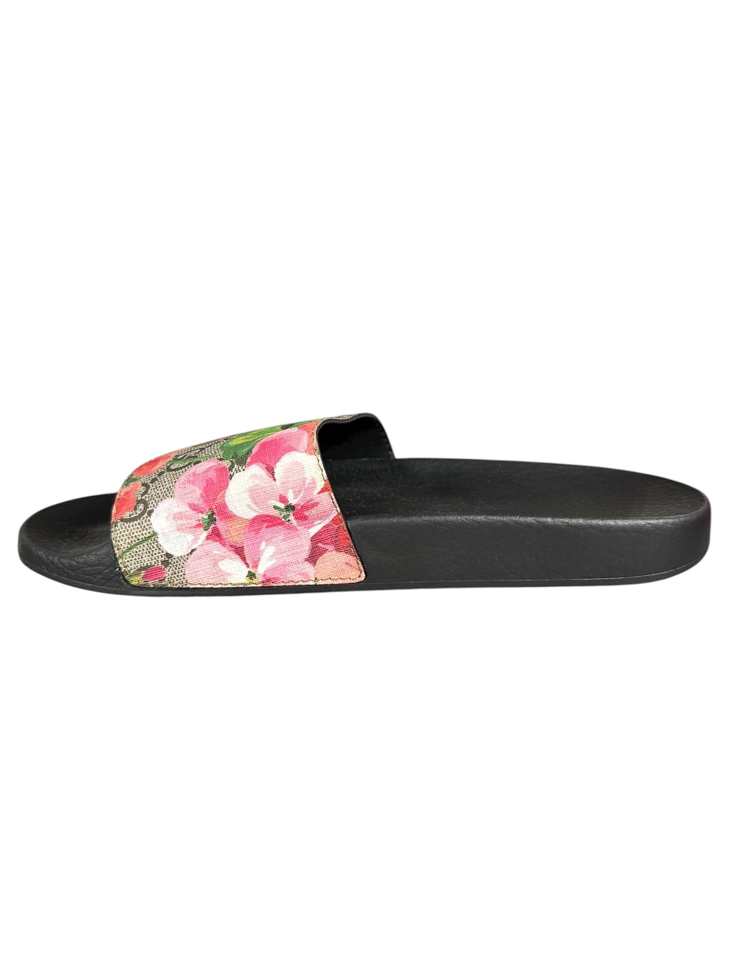 Gucci Monogram Floral Slides