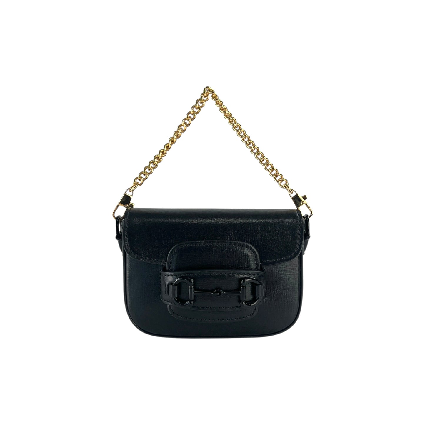 Gucci Azalea Calfskin Horsebit 1955 Wallet On Chain