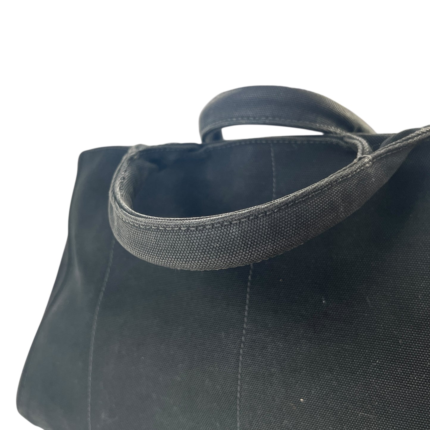 Prada Rhinestone Canapa Tote Bag