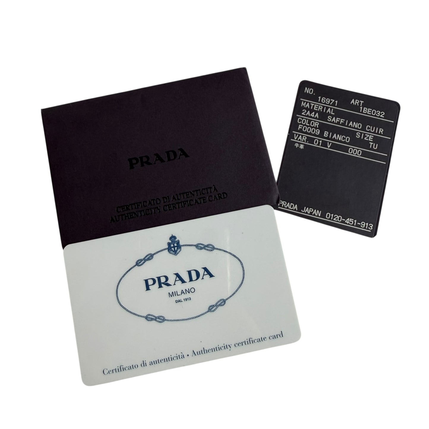 Prada Saffiano Leather Two Way Bucket Bag