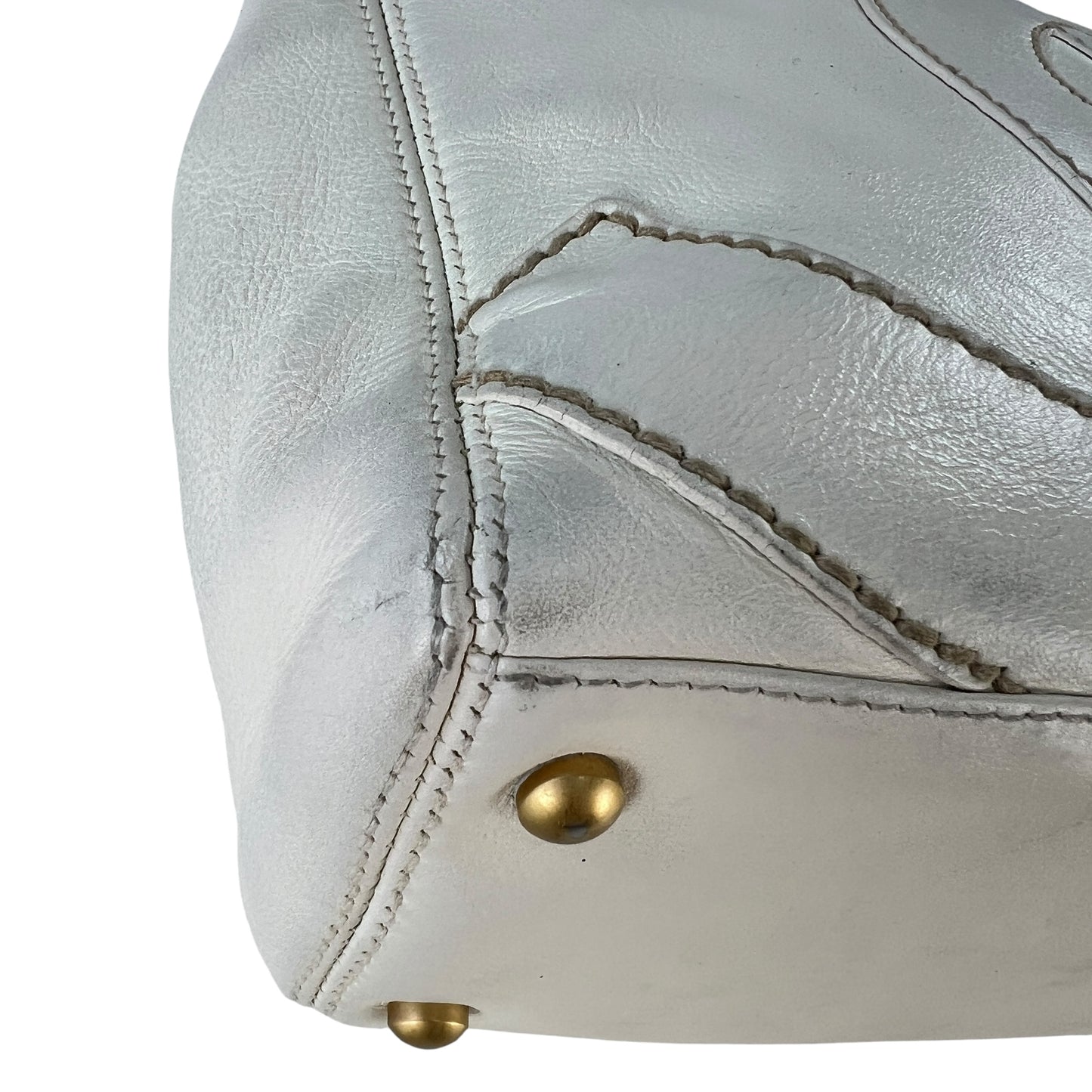 Chanel CC Stitched Leather Handbag