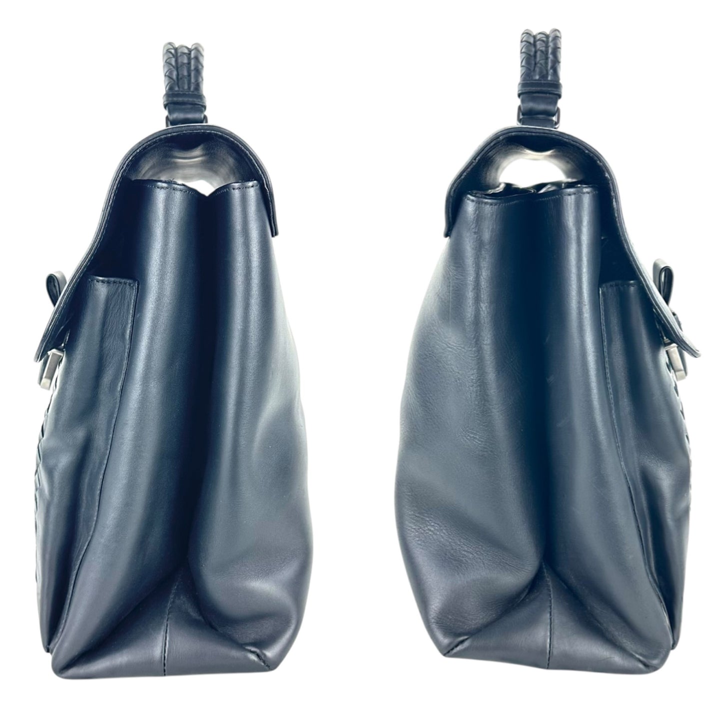 Bottega Veneta Intrecciato Leather Briefcase