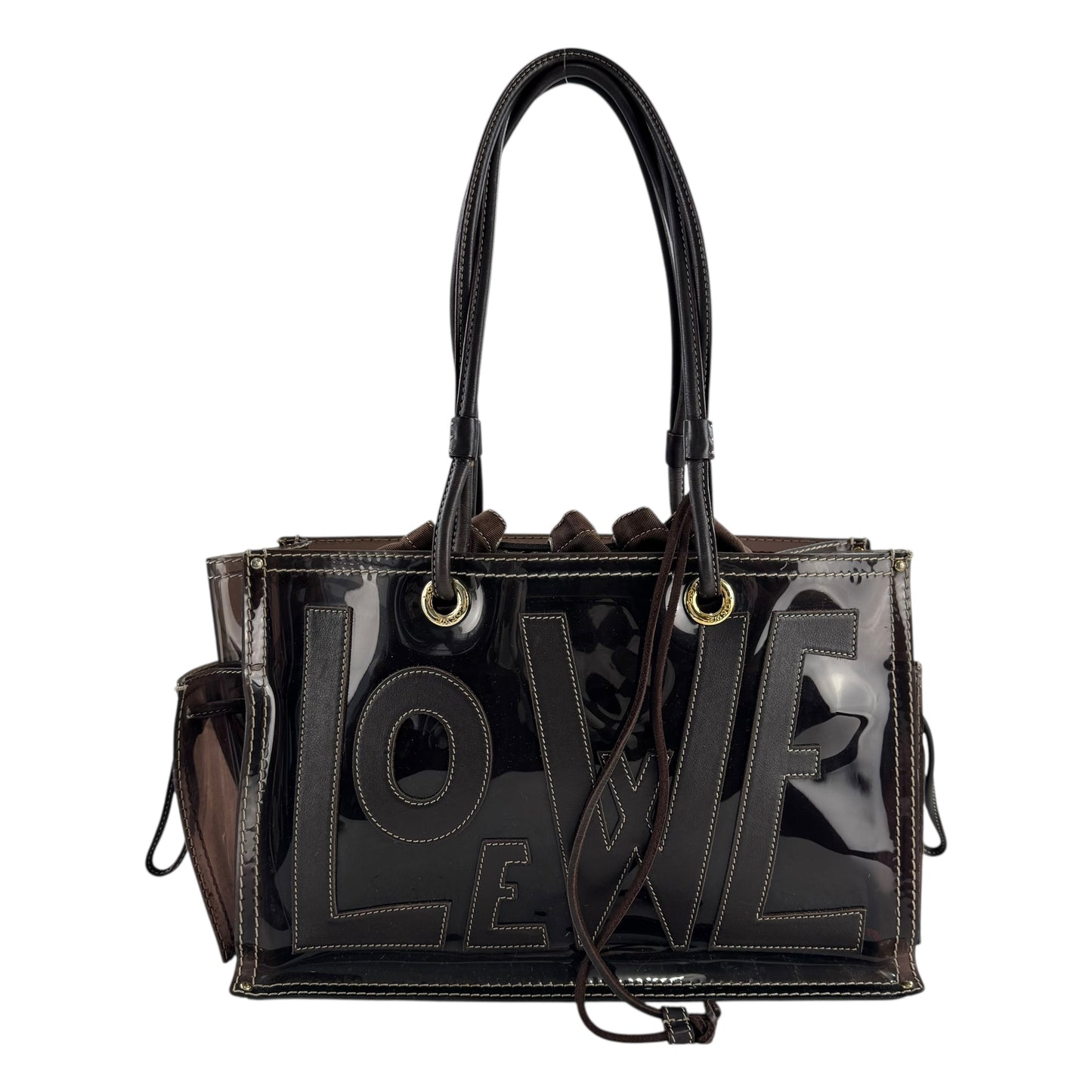 Loewe Anagram Vinyl Tote Bag