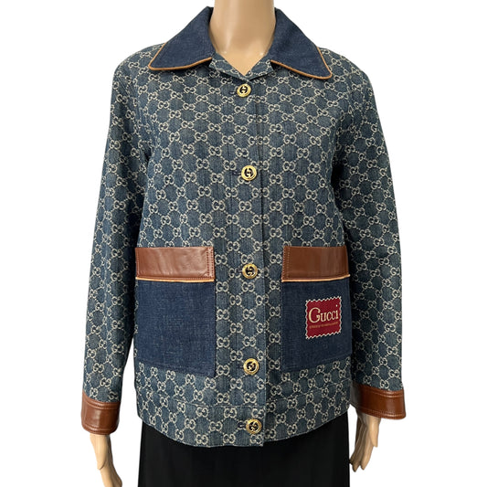 Gucci Monogram Denim Jacket