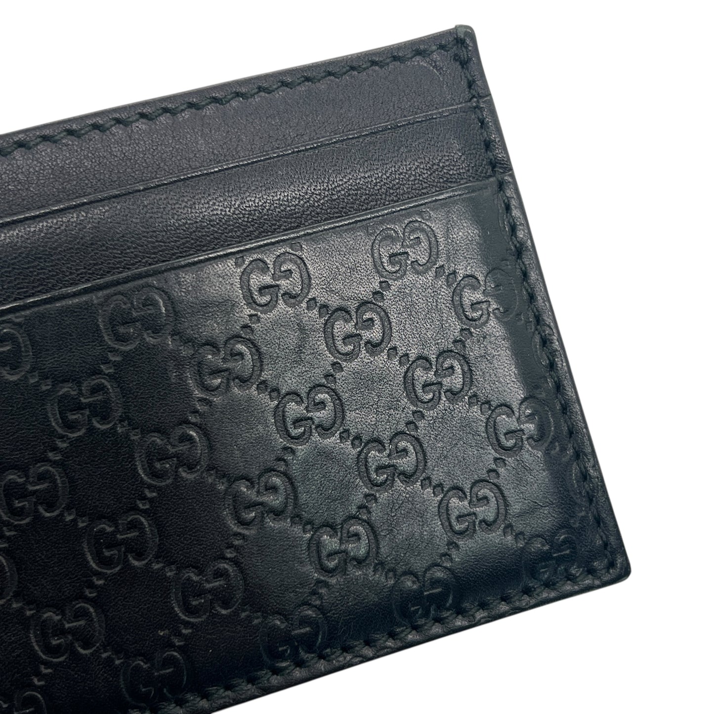 Gucci Micro Guccissima Card Holder
