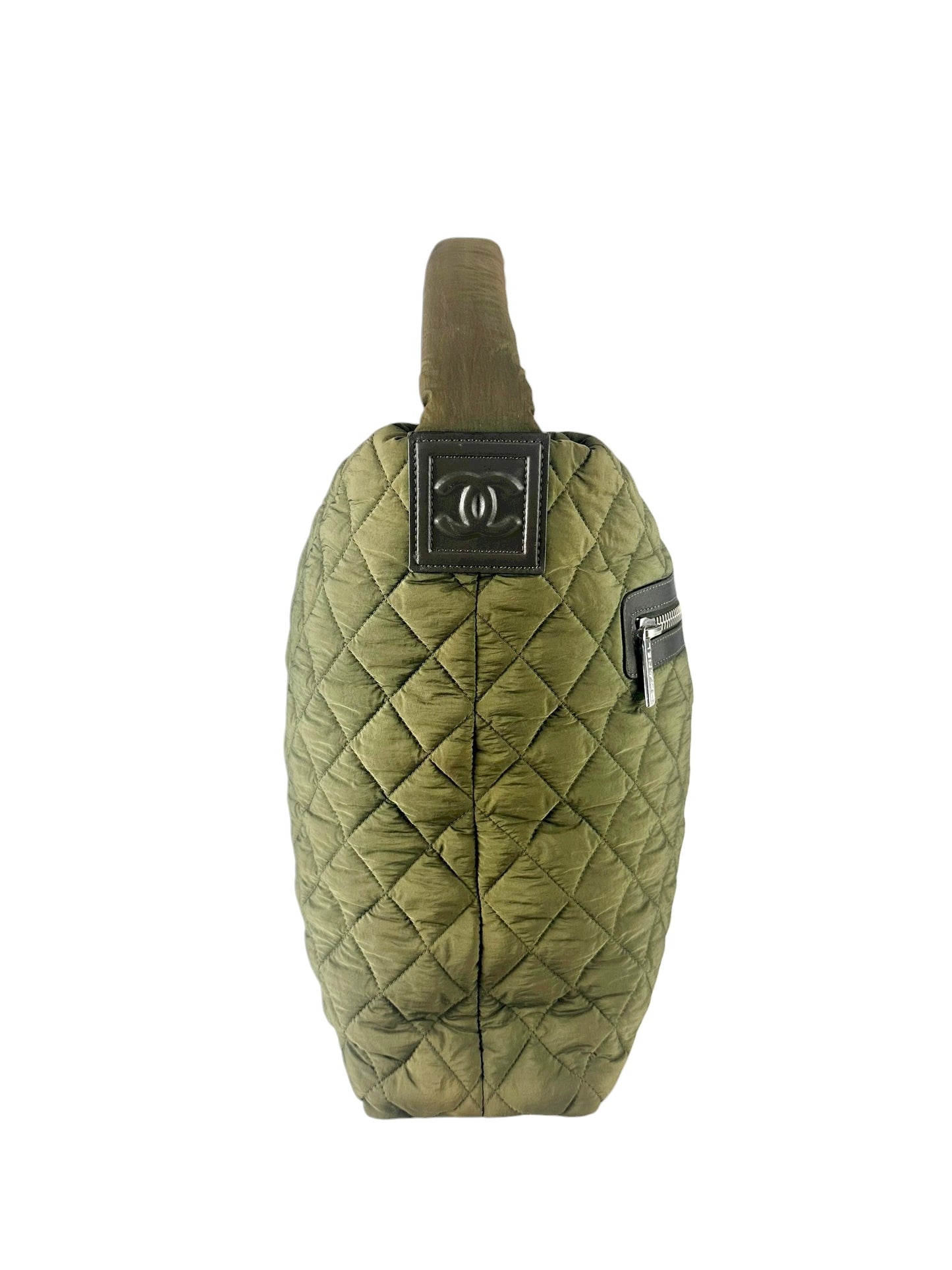 Chanel CC Cocoon Nylon Hobo Bag