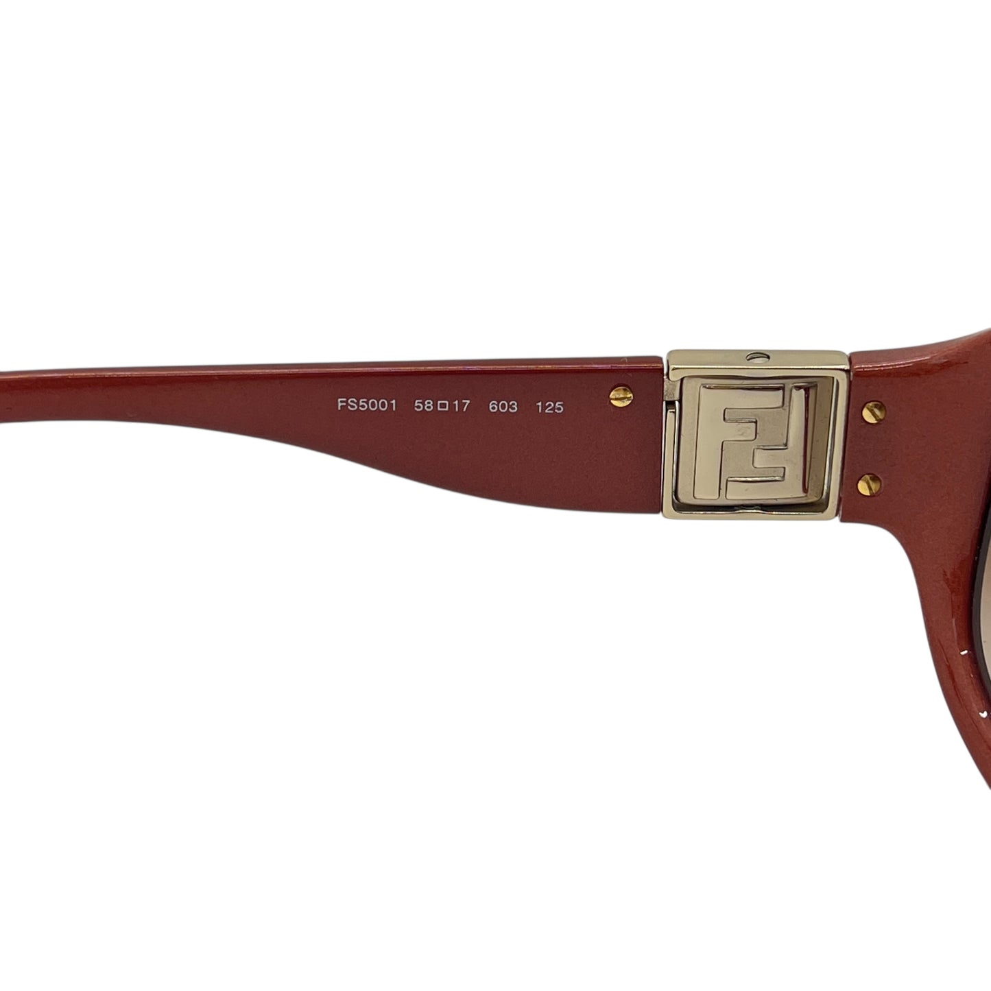 Fendi Red Sunglasses