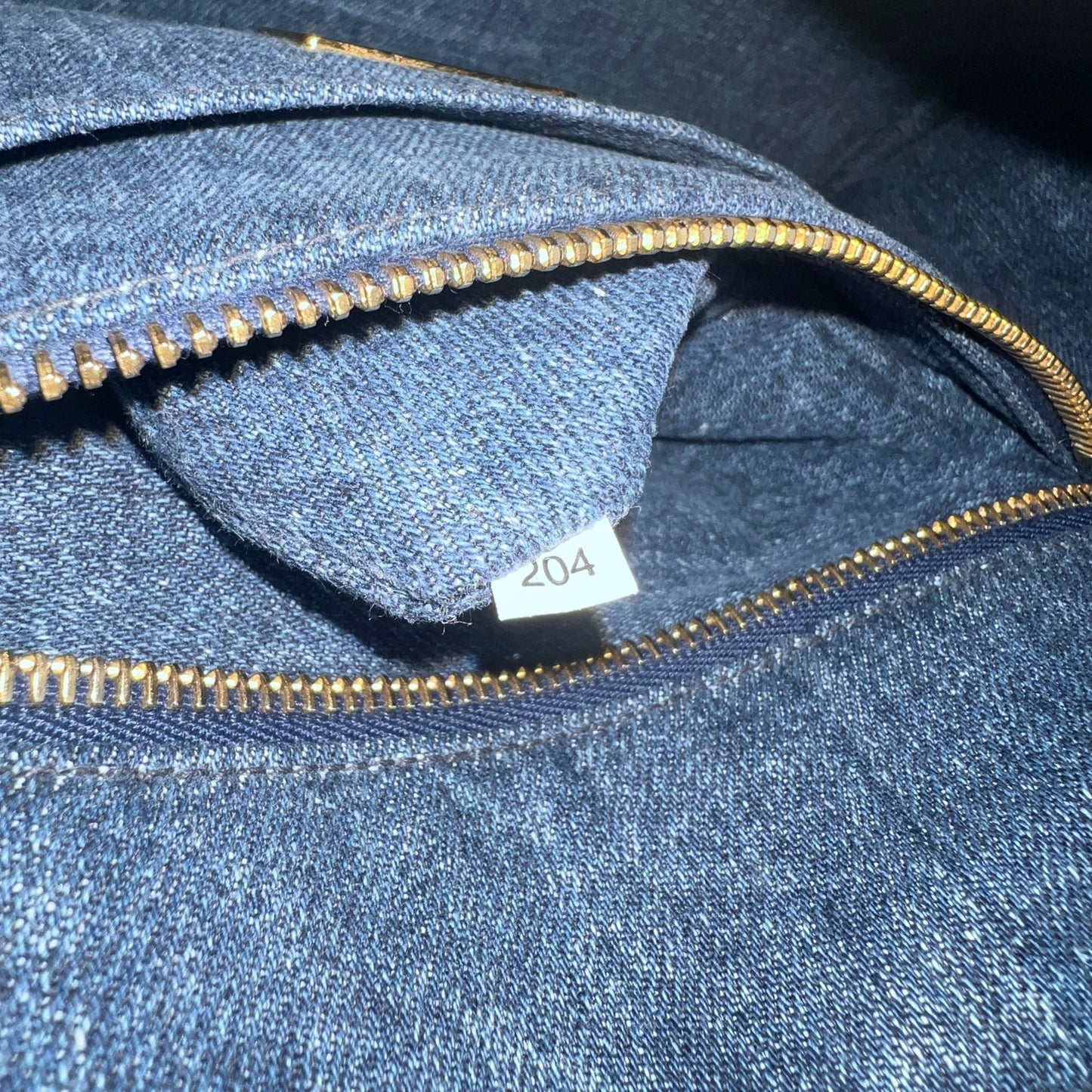 Prada Denim Canapa Tote Bag