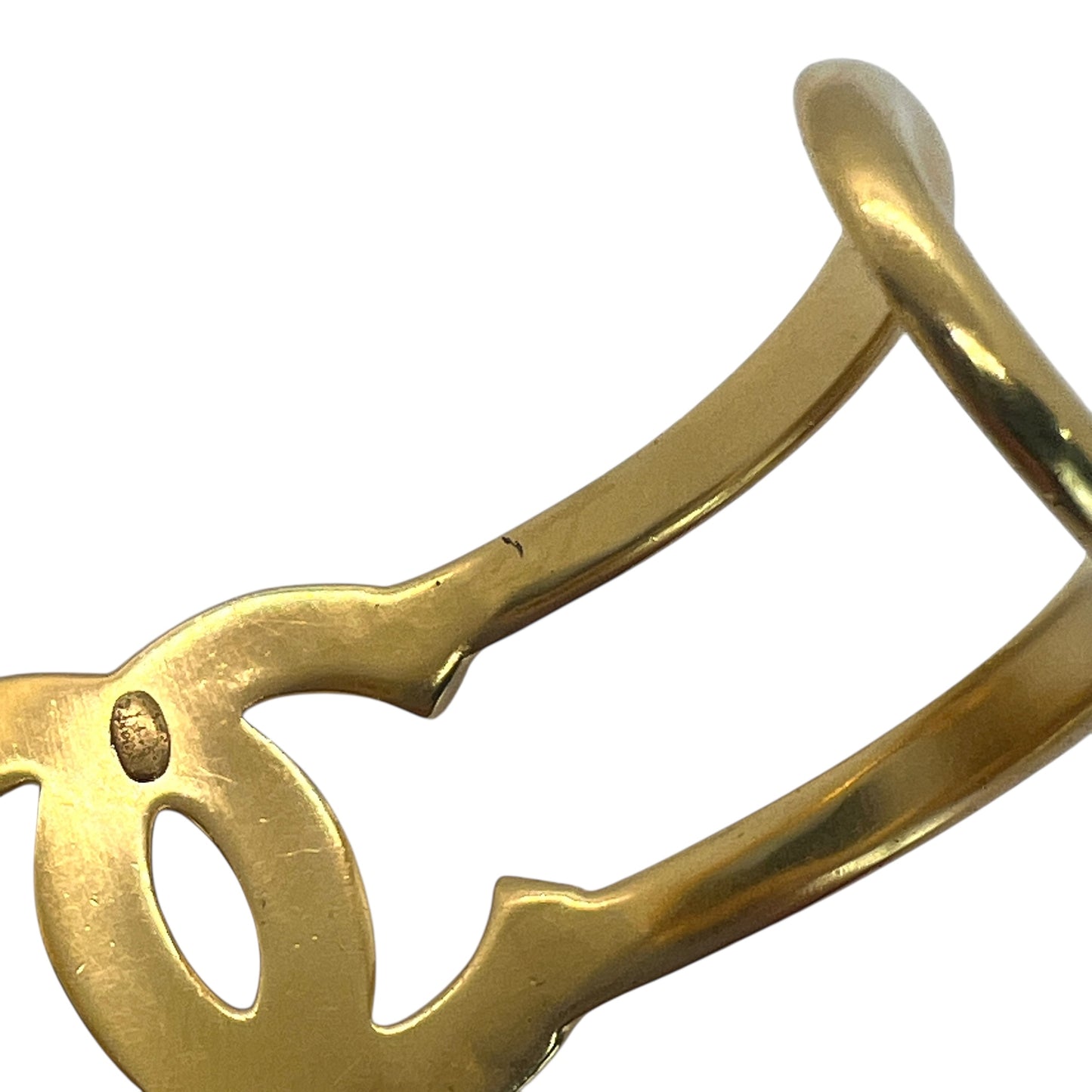 Chanel Vintage CC Bangle Bracelet