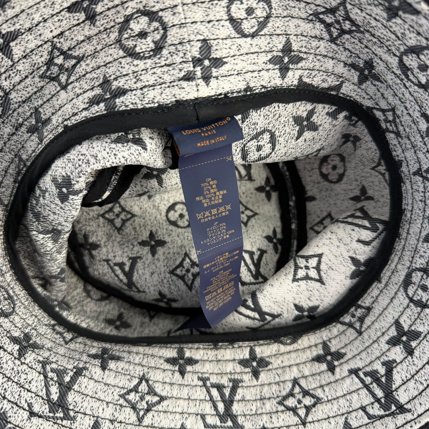 Louis Vuitton Monogram Jacquard Denim Bucket Hat