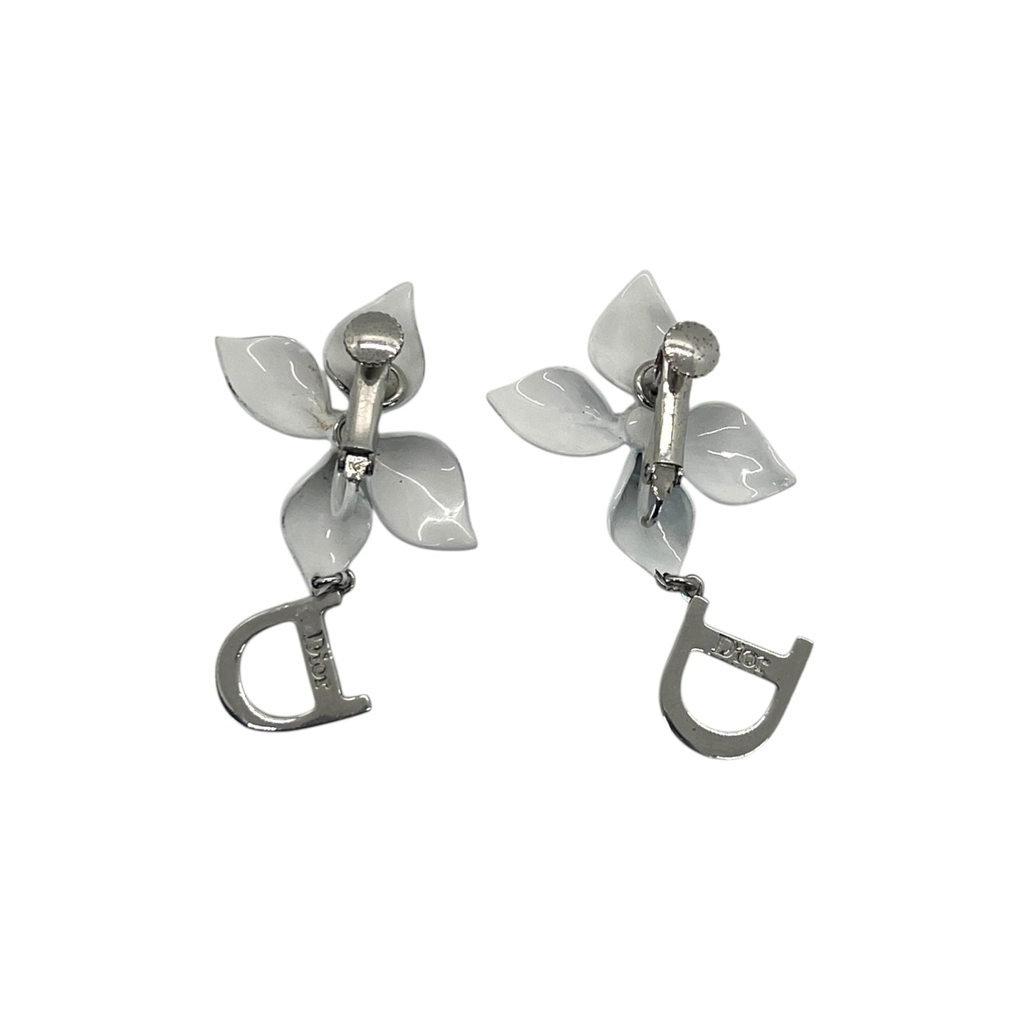 Dior Vintage Flower Earrings