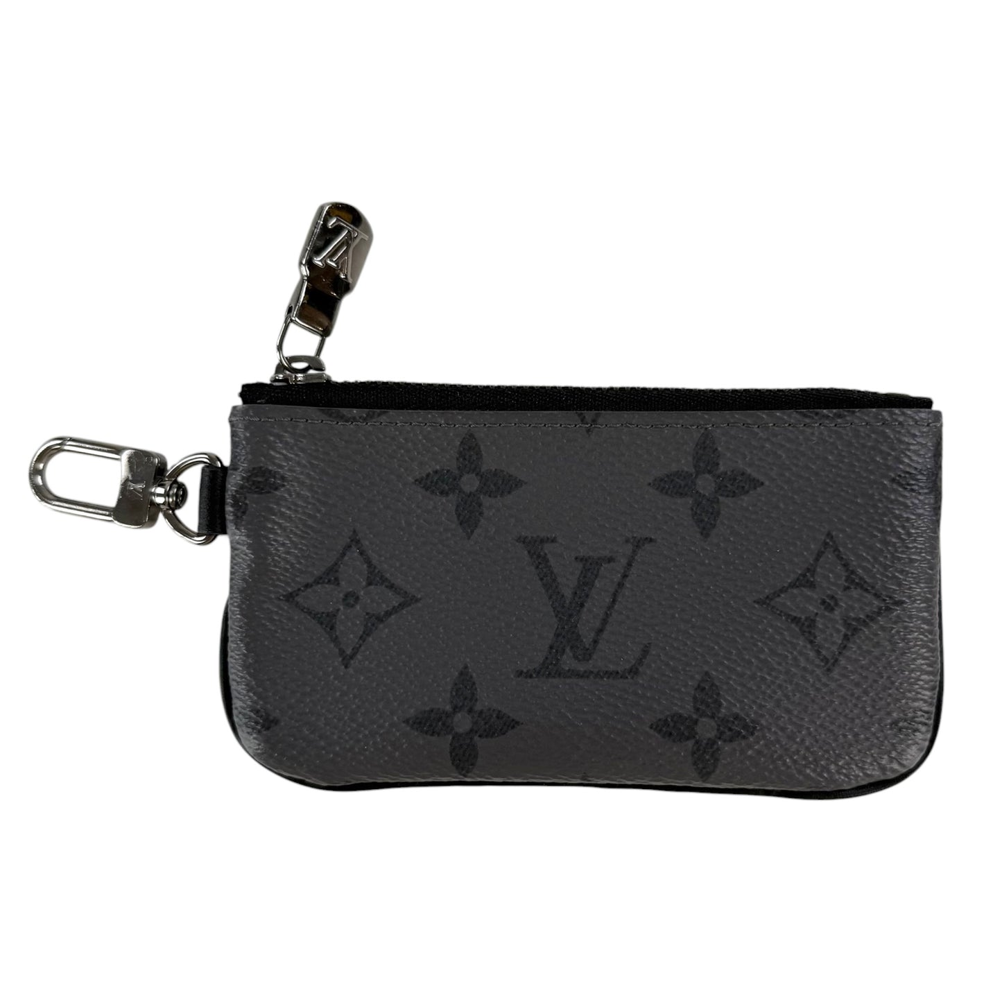 Louis Vuitton Reverse Monogram Eclipse Trio Key Pouch Wallet