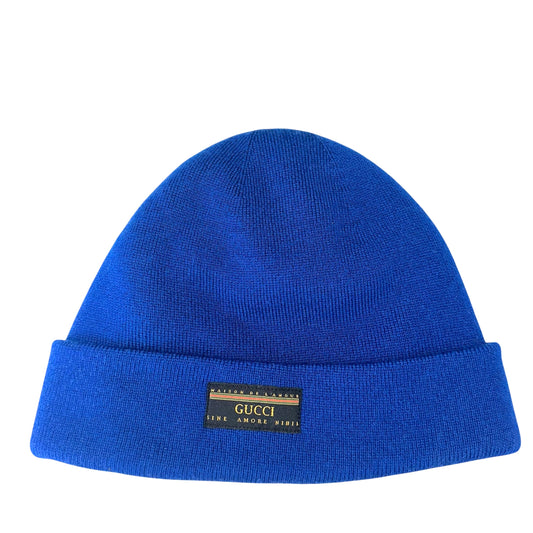 Gucci Tab Logo Beanie