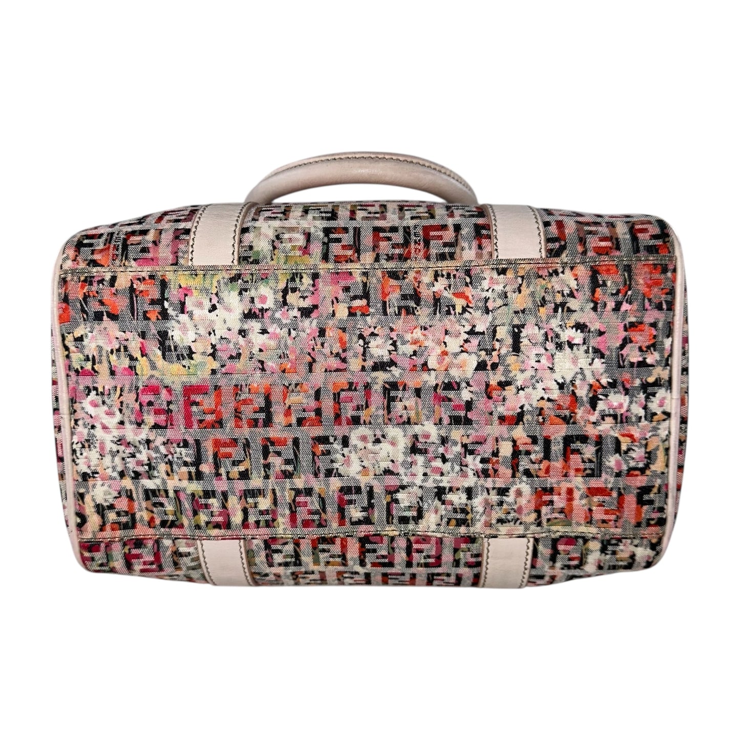 Fendi Vintage Zucchino Floral Mama Baguette Bag