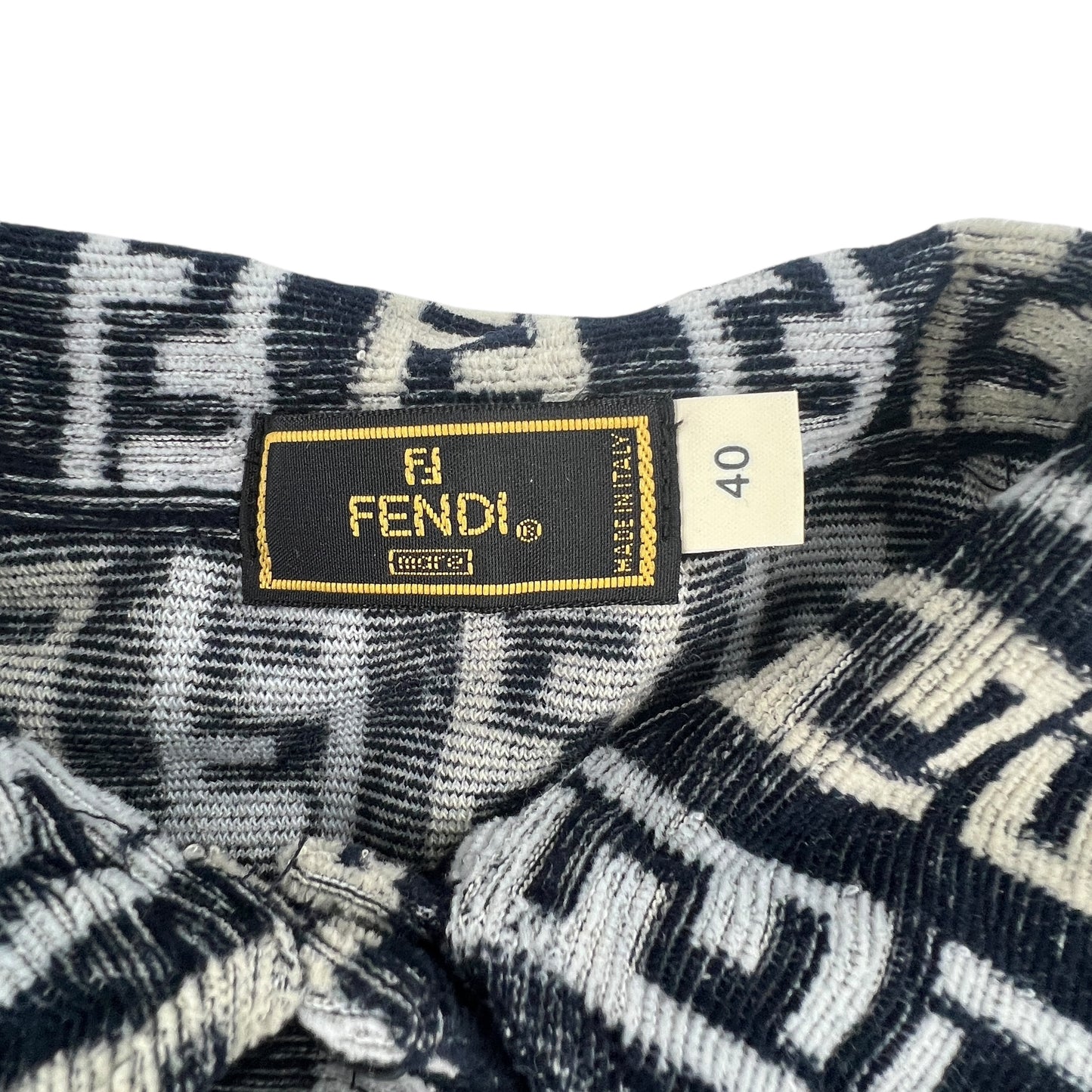 Fendi Vintage Zucca Polo