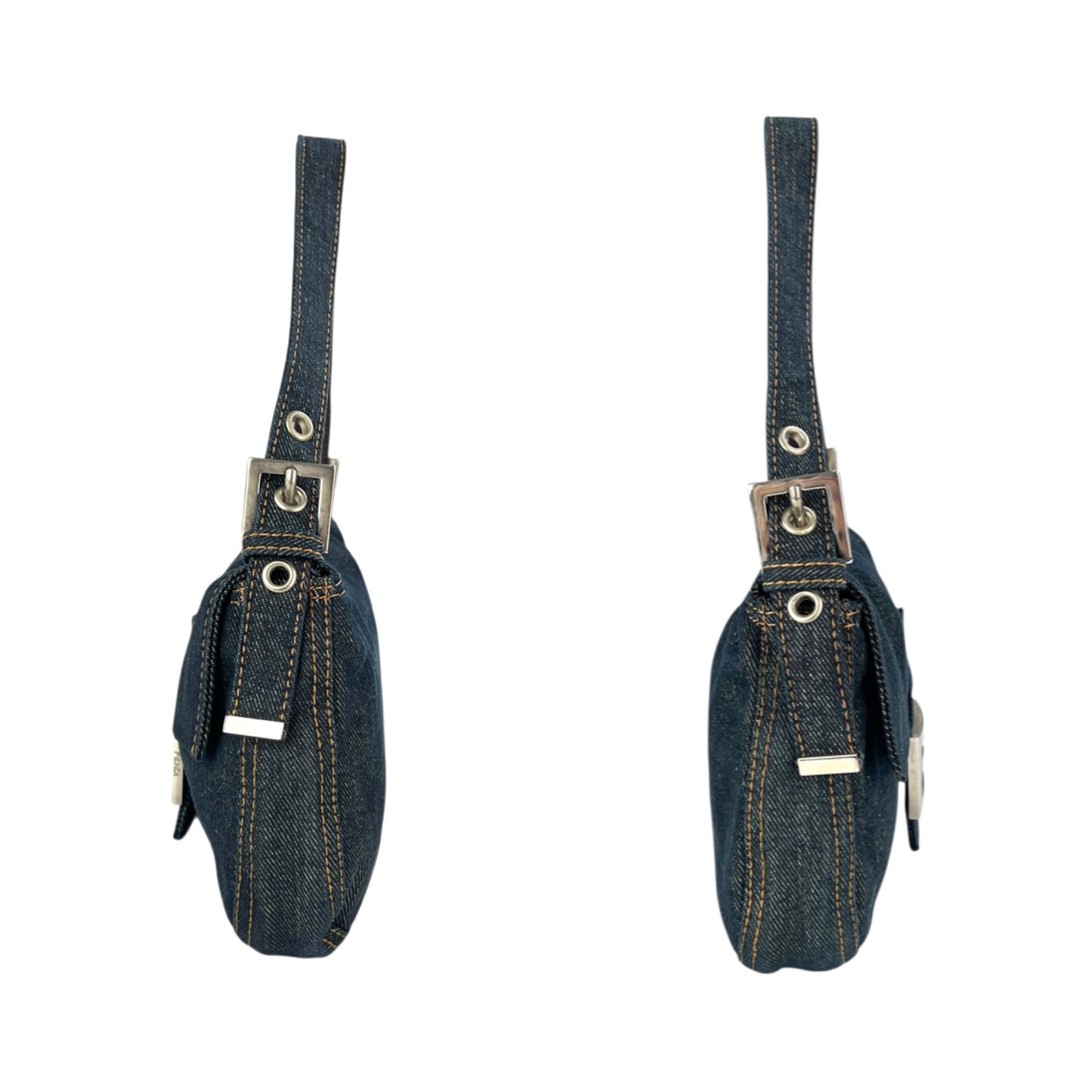 Fendi Denim Baguette Bag