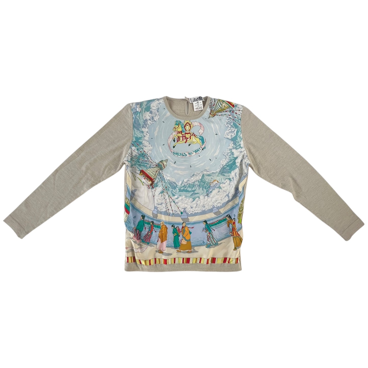 Hermes Twillaine Prayer in the Wind Shirt