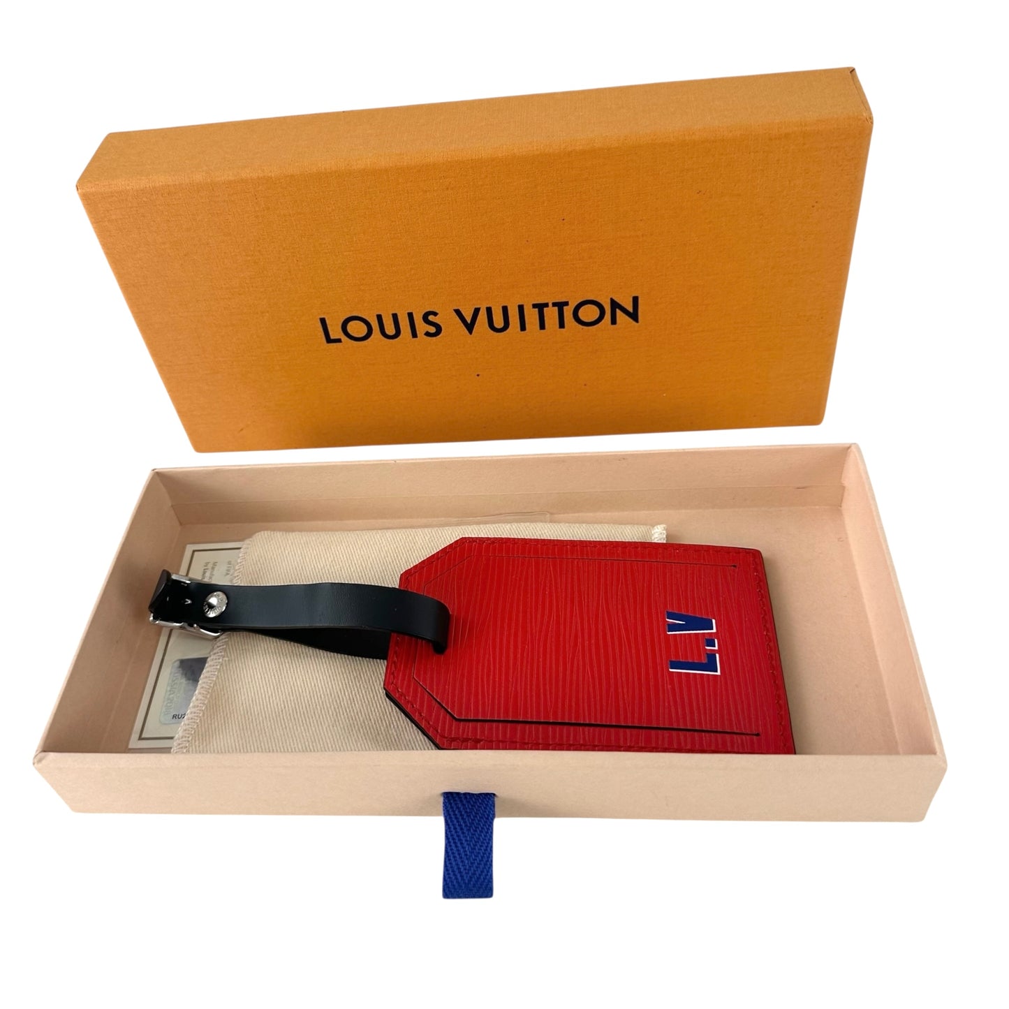 Louis Vuitton x FIFA Limited Edition Leather Luggage Tag