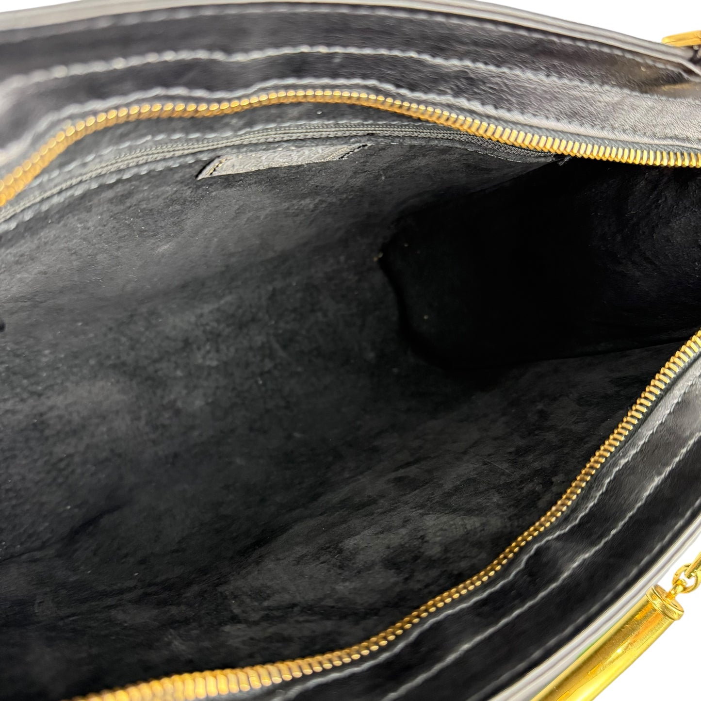 Versace Studded Medusa Leather Handbag