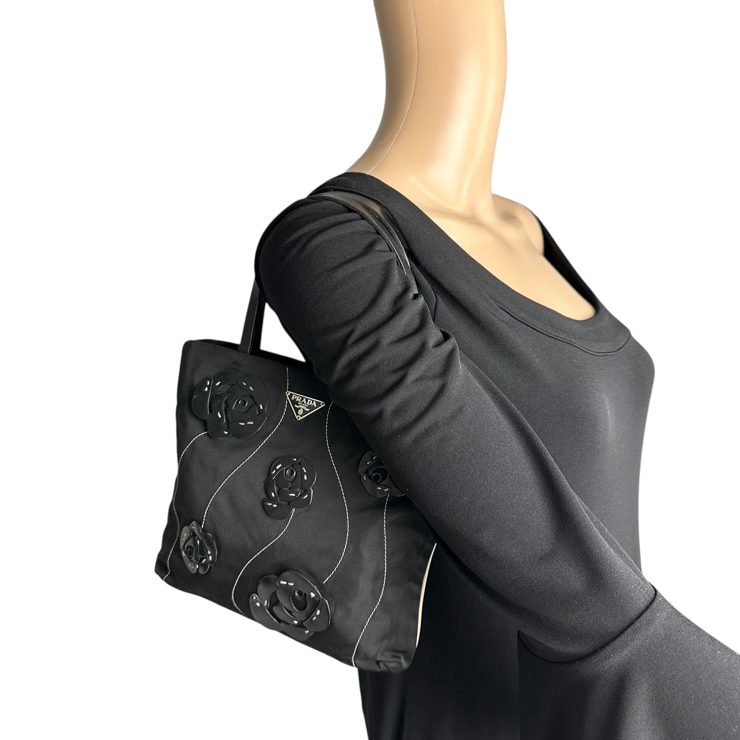 Prada Rose Mini Tote Bag