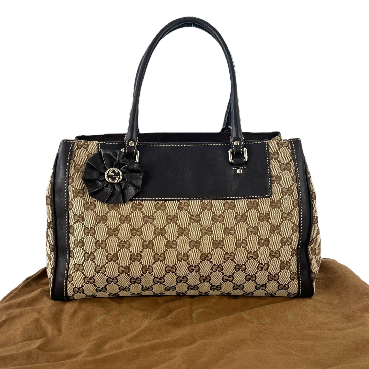 Gucci Monogram Tote Bag