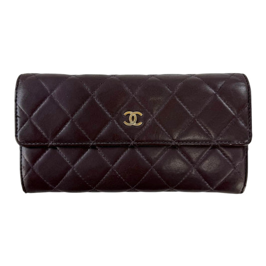 Chanel CC Matelasse Quilted Long Wallet