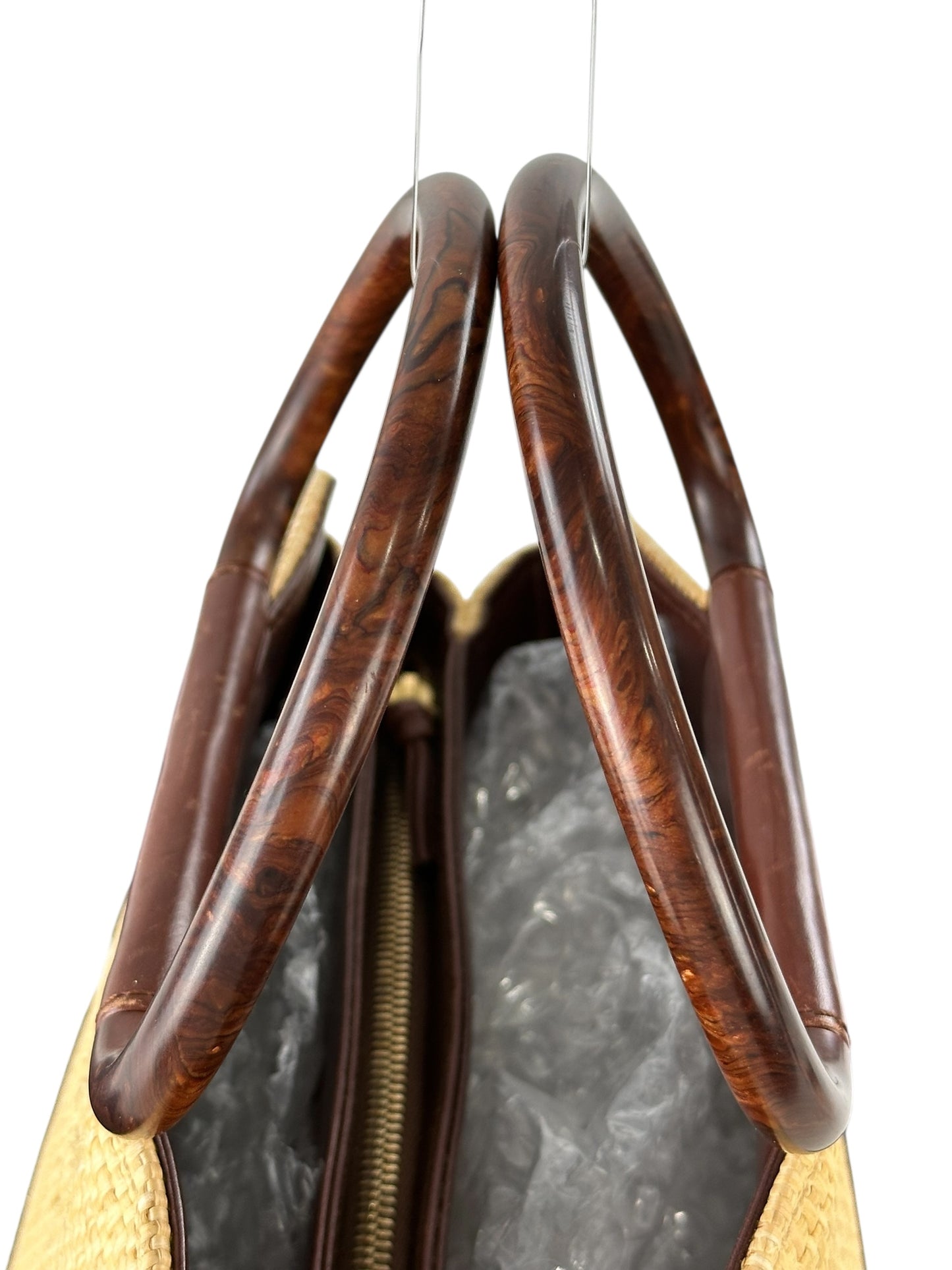 Chanel Straw Raffia Handbag