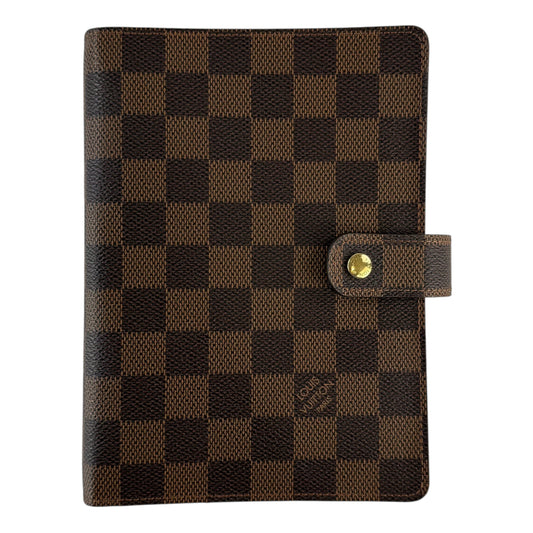 Louis Vuitton Damier Ebene Agenda Cover MM