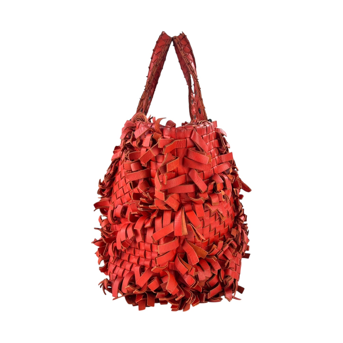Bottega Veneta Lido Fringe Tote Bag
