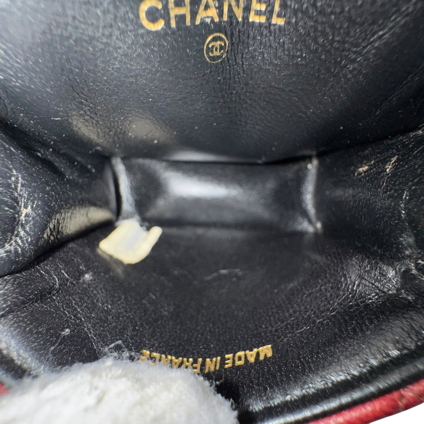 Chanel Vintage CC Belt & Mini Mattelase Flap Bag