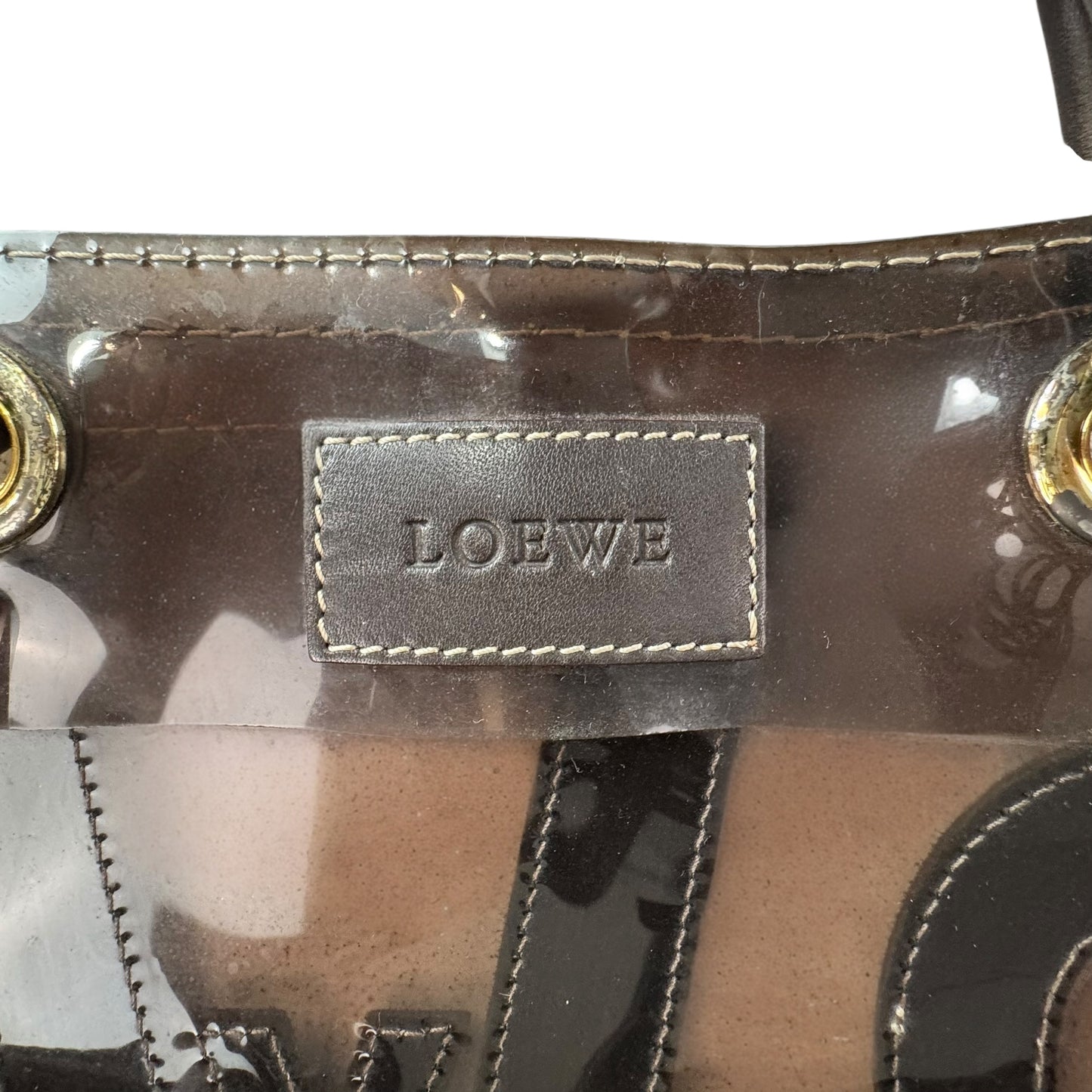 Loewe Anagram Vinyl Tote Bag