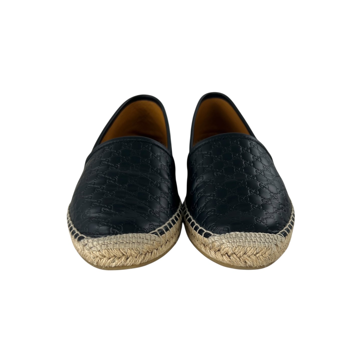 Gucci MicroGG Leather Espradilles