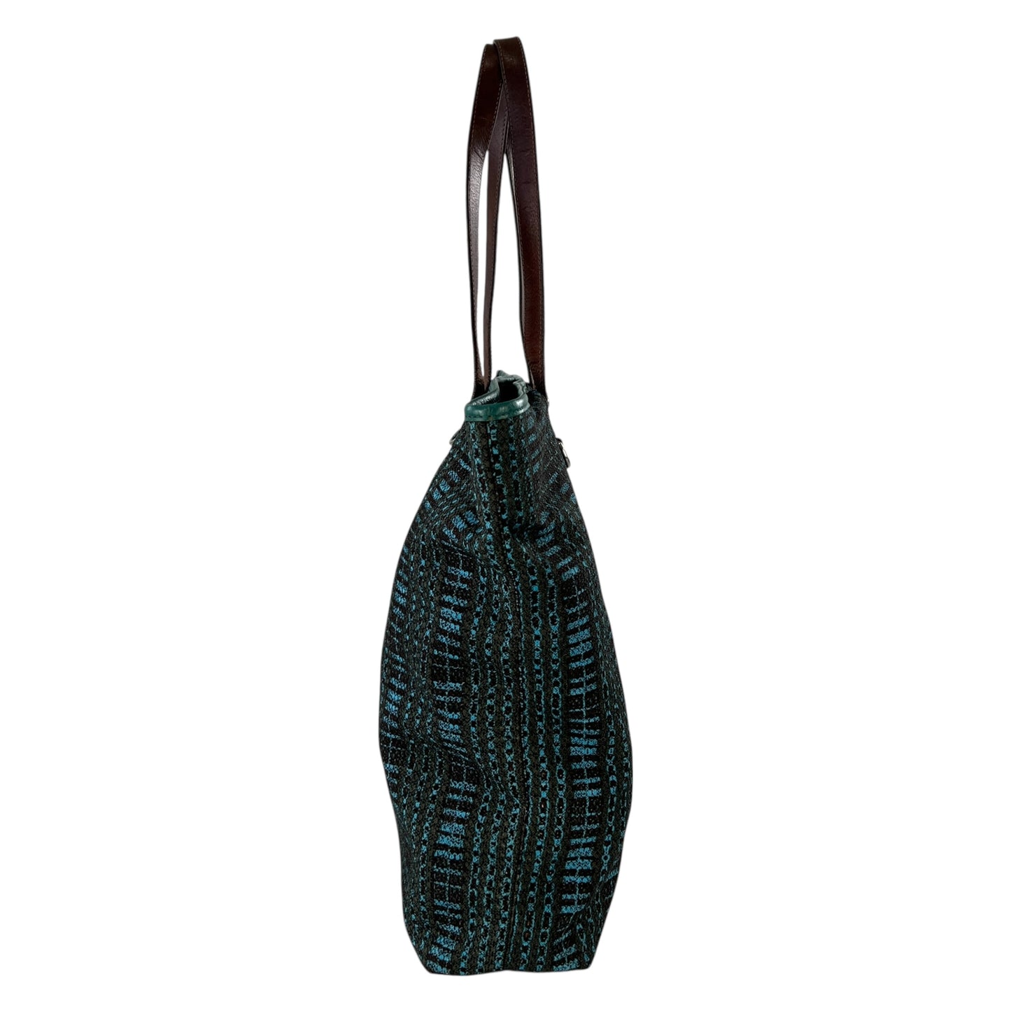 Prada Embroidered Tote Bag