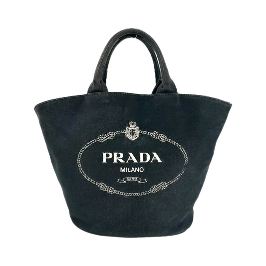 Prada Canapa Convertible Canvas Two-Way Bag