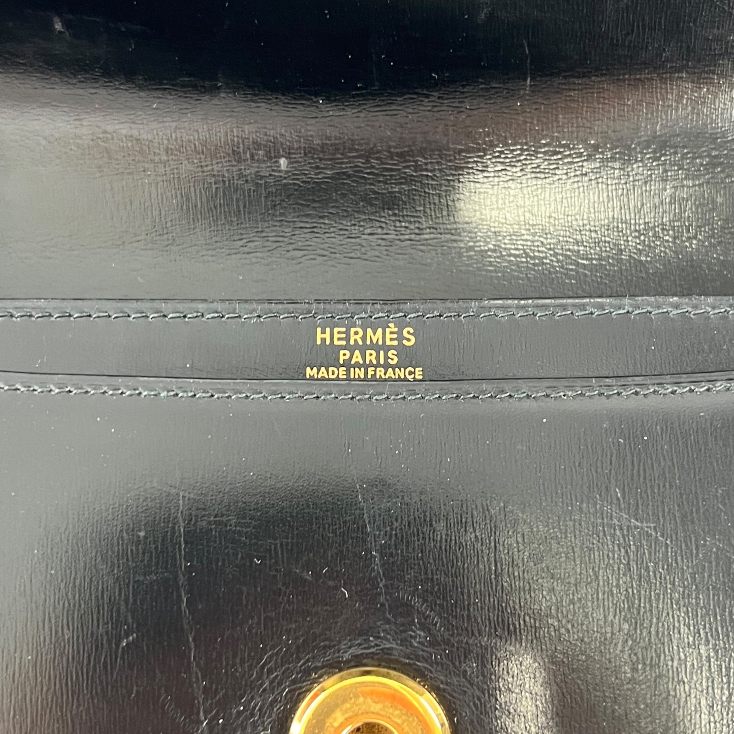 Hermes Tassel Leather Crossbody Bag