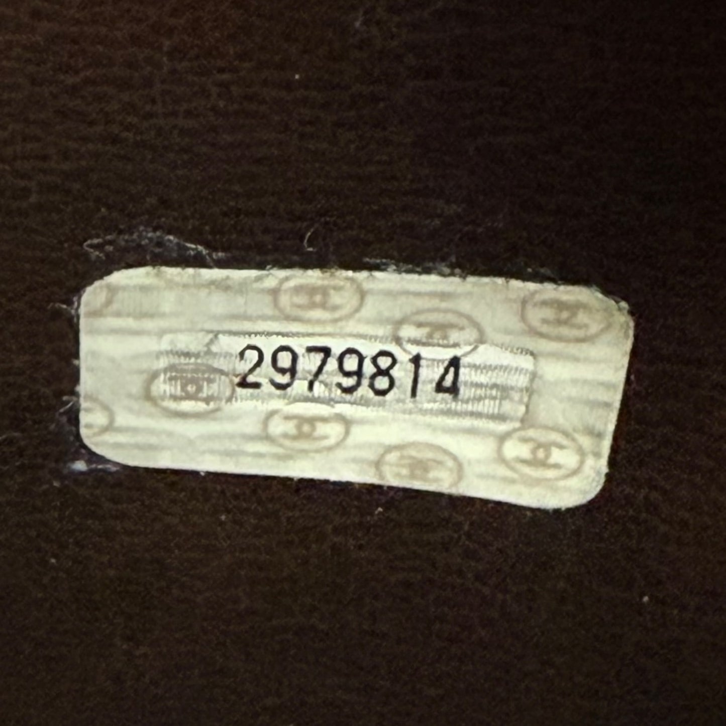 Chanel CC Caviar Leather Vanity Bag