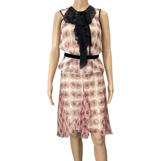 Louis Vuitton Flower Print Silk Set