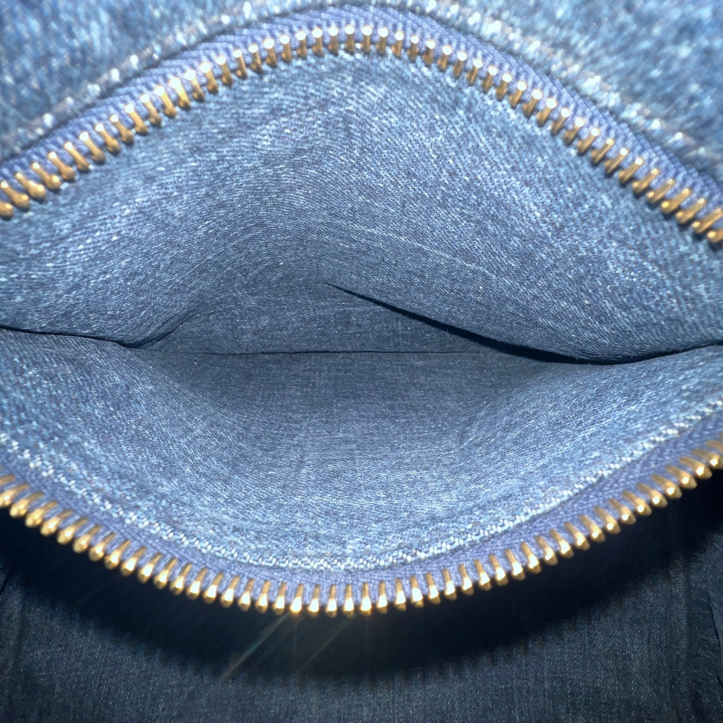 Prada Denim Canapa Tote Bag