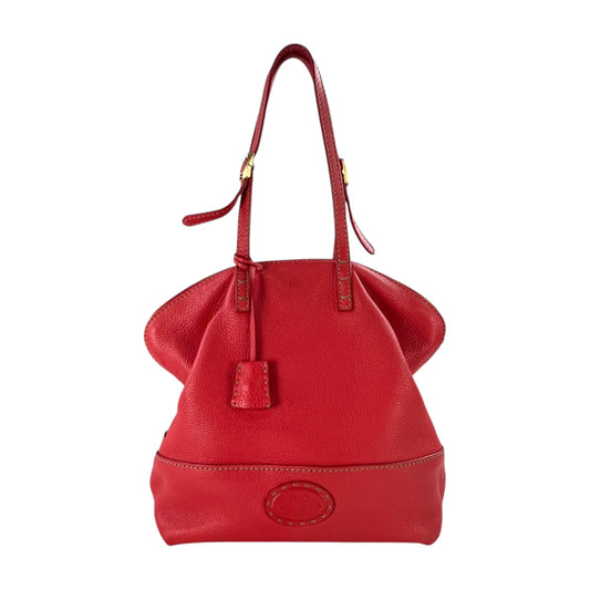 Fendi Selleria Leather Shoulder Bag