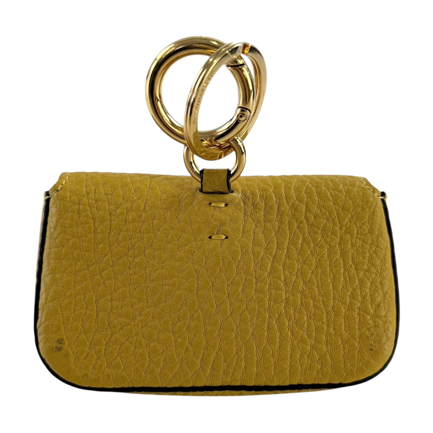 Fendi Nano Baguette Leather Bag Charm