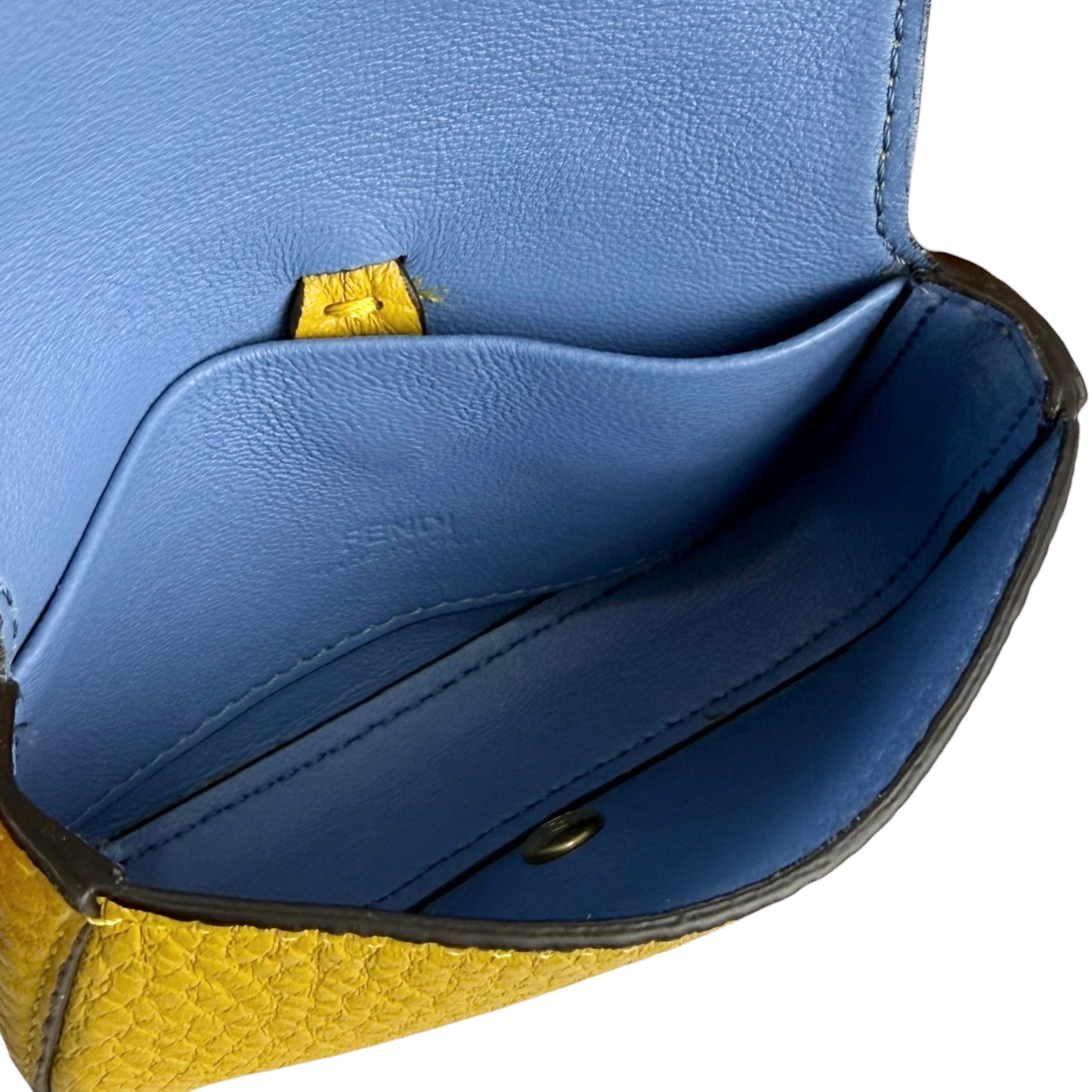 Fendi Nano Baguette Leather Bag Charm