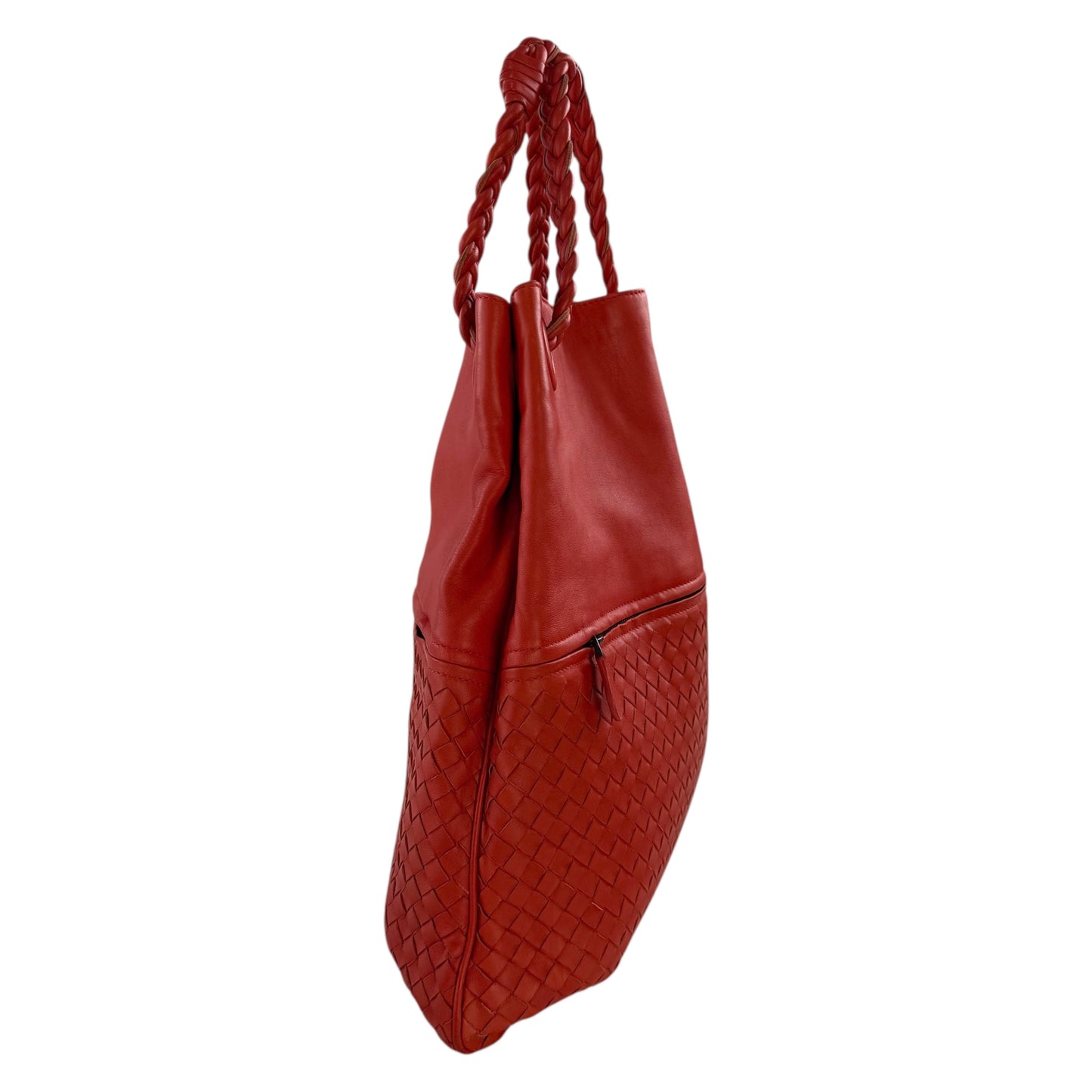 Bottega Veneta Intrecciato Leather Shoulder Bag