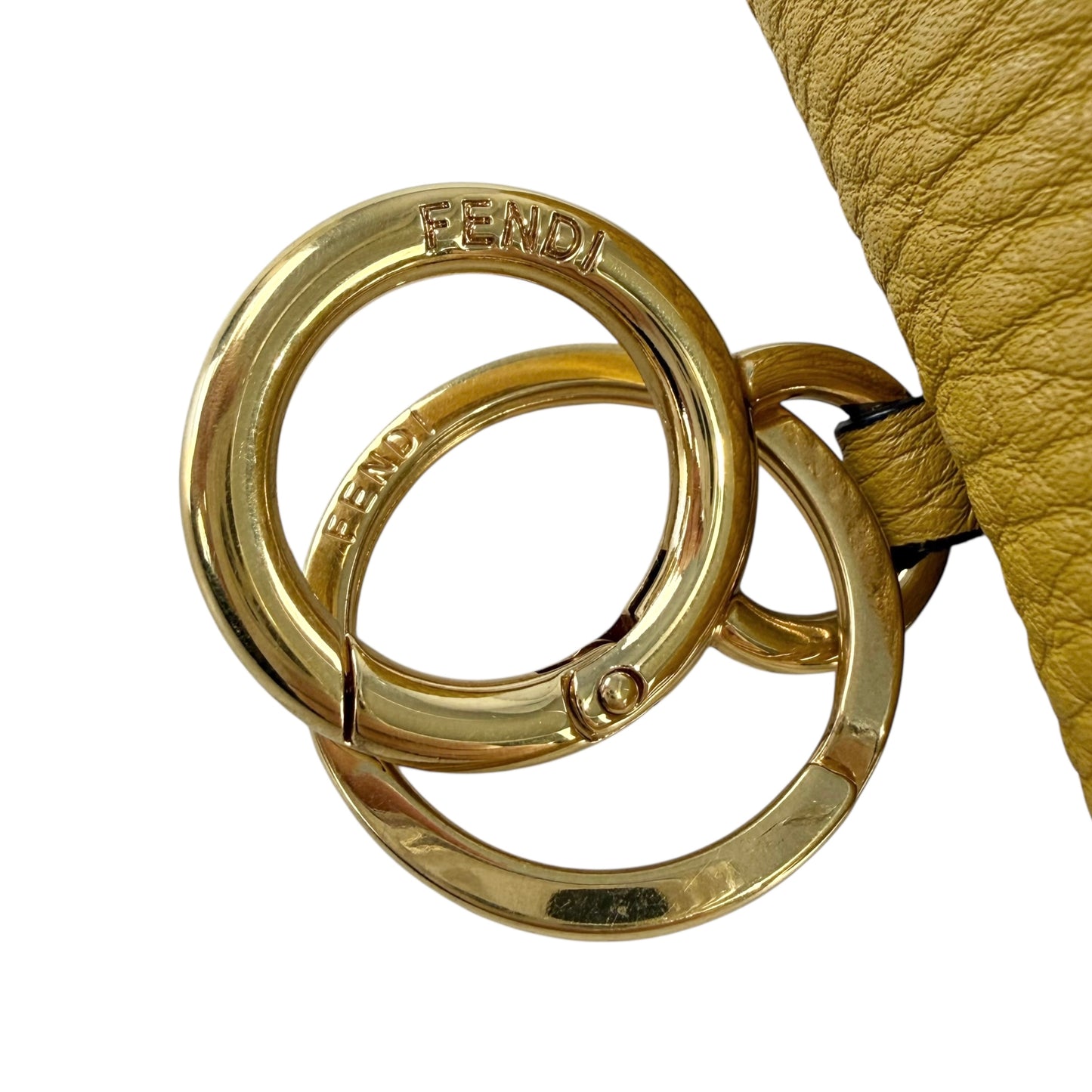 Fendi Nano Baguette Leather Bag Charm