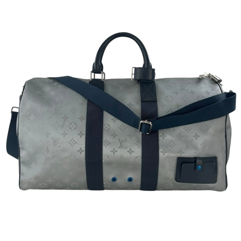 Louis Vuitton Monogram Satellite Keepall Bandouliere 50 Duffle Bag
