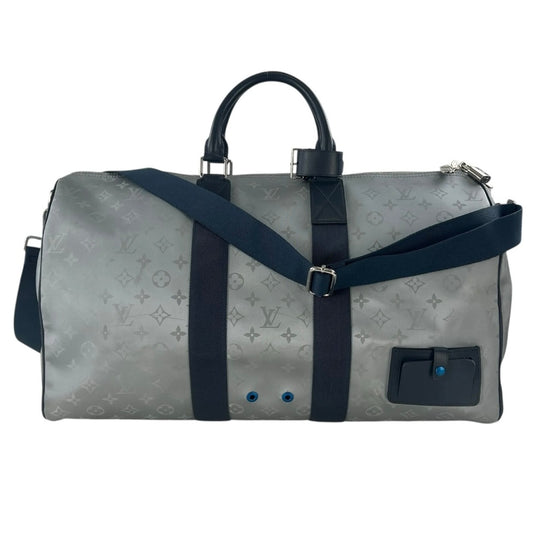 Louis Vuitton Monogram Satellite Keepall Bandouliere 50 Duffle Bag