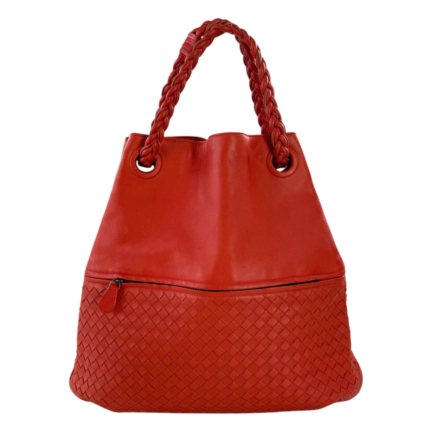 Bottega Veneta Intrecciato Leather Shoulder Bag