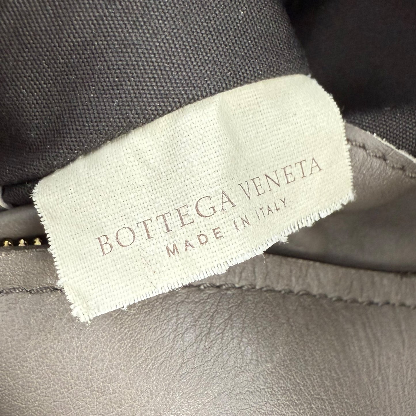 Bottega Veneta Leather Drawstring Tote Bag